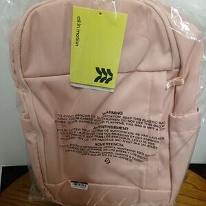 All in Motion Soft Pink Backpack